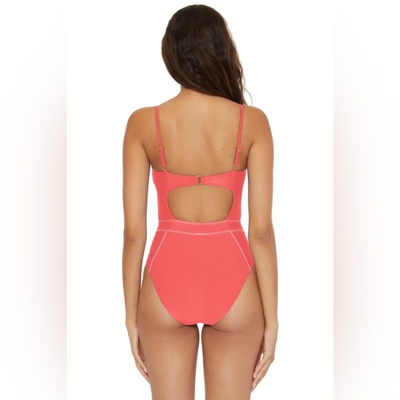 BECCA Makenna One Piece Swimsuit, CAYENE, size Small, $148.00 - Picture 2 of 10